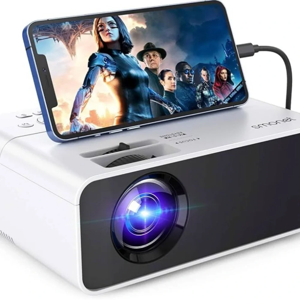 Smonet Mini Portable Video Projector, New In Box! - Picture 2 of 4